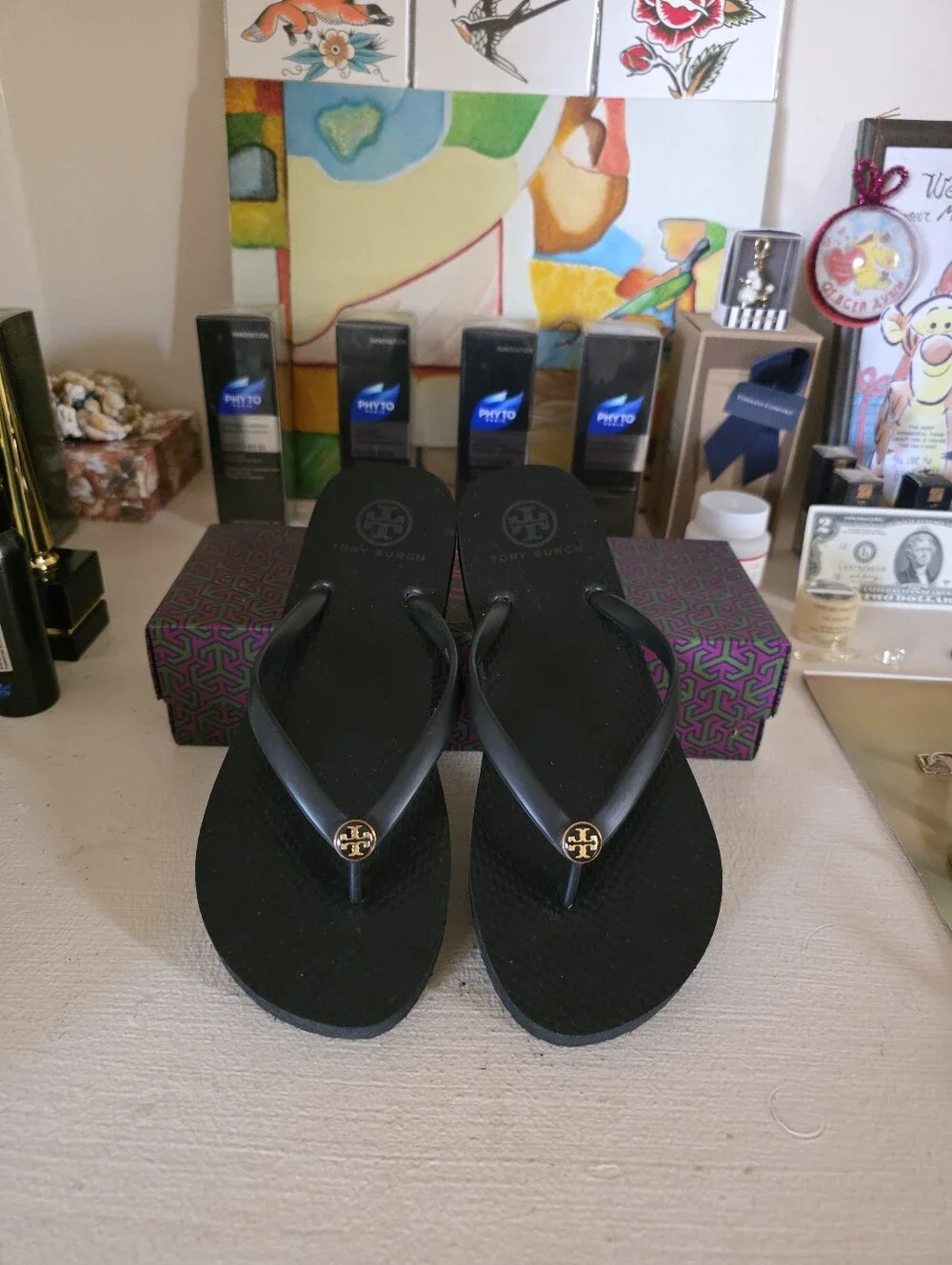 Tory Burch Flip Flops 8 M Discontinued design